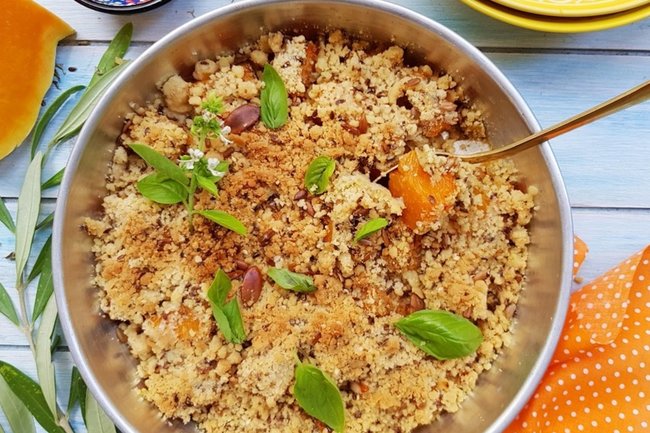 тыквенный крамбл