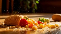 Роскачество опровергло миф о «правиле пяти секунд» для еды, упавшей на пол