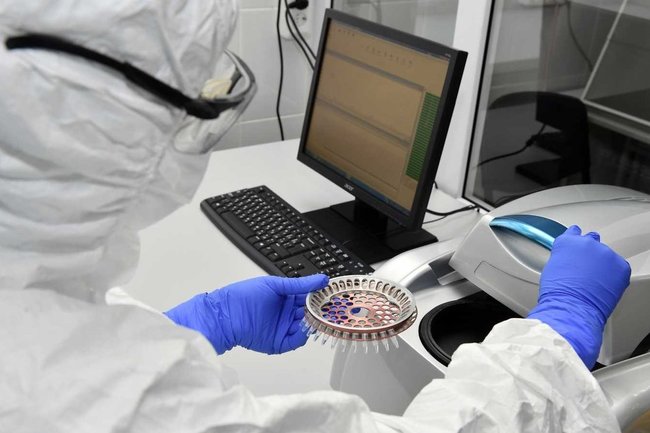 вирус коронавирус лаборатория анализ тест