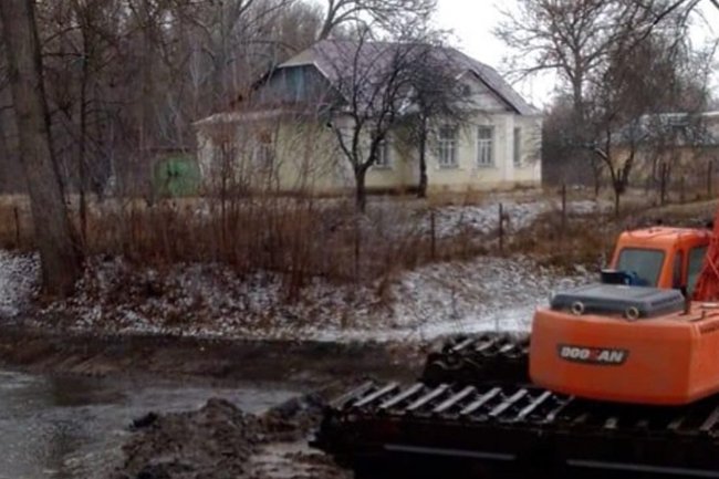 В Курской области продолжается расчистка протоки Кривец