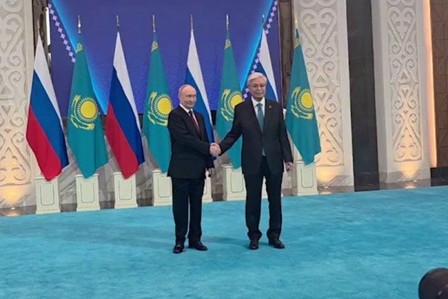 Касым-Жомарт Токаев / Владимир Путин