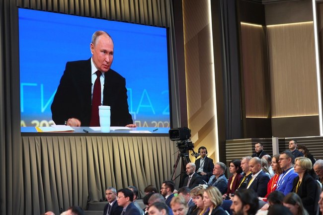пресс-конференция прямая линия Владимир Путин