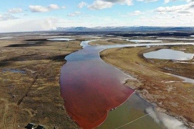 разлив топлива/Норильск