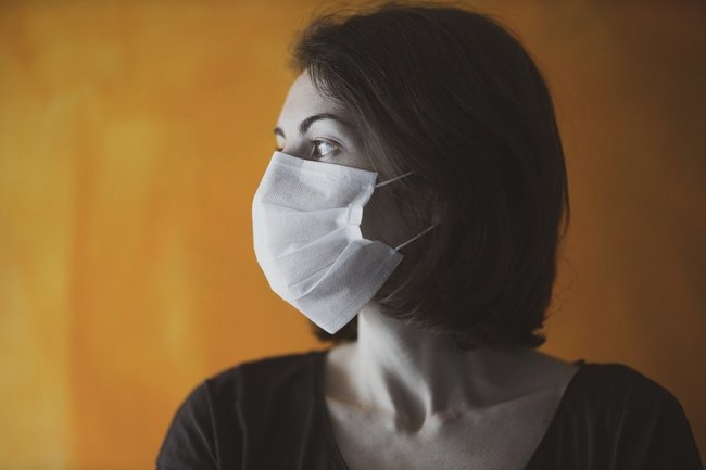 маска масочный режим вирус коронавирус пандемия