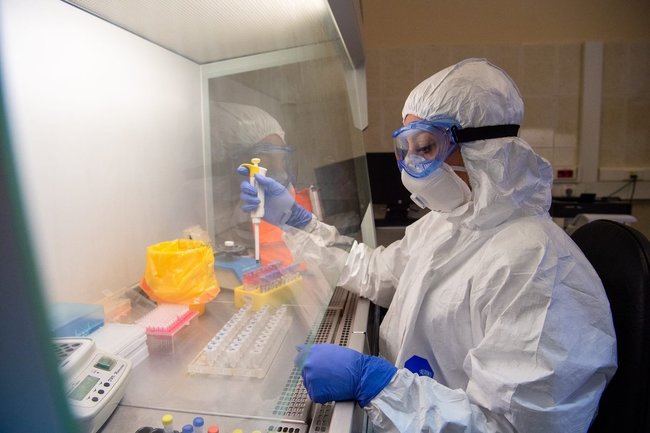 лаборатория тест коронавирус вирус 