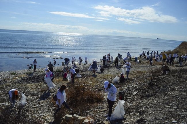 10 тысяч волонтеров примут участие в марафоне «Чистые берега Краснодарского края»