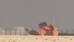 На авиашоу в Дубае ЧП: разбился индийский истребитель Tejas