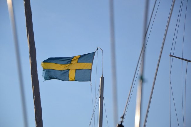 Швеция флаг