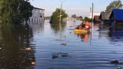 В Хабаровском крае паводок привел к подтоплению двух поселков