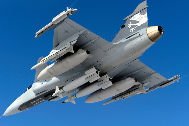 истребитель Gripen / Швеция