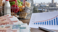 Росстат: годовой уровень инфляции в августе увеличился до 6,33%