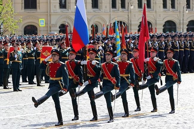 Парад Победы в Москве. 9 мая 2018 года