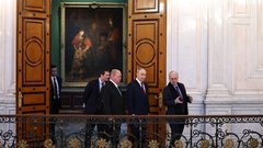 В Эрмитаже прошла встреча Путина с верховным правителем Малайзии
