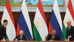 Путин поздравил Рахмона с днем рождения