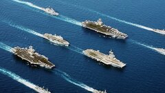 Сообщается о катапультировании пилотов при посадке на авианосец США