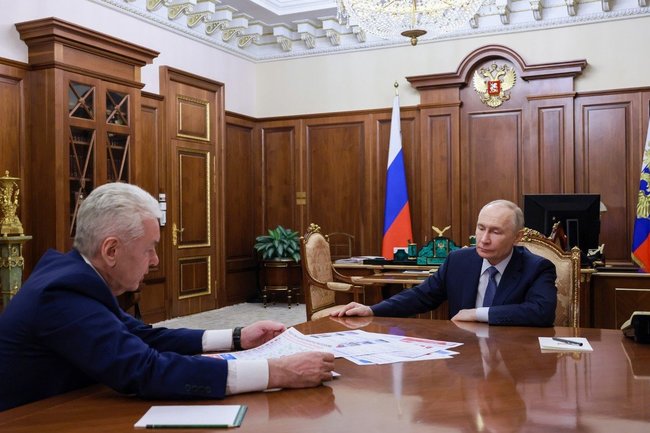 Владимир Путин / Сергей Собянин