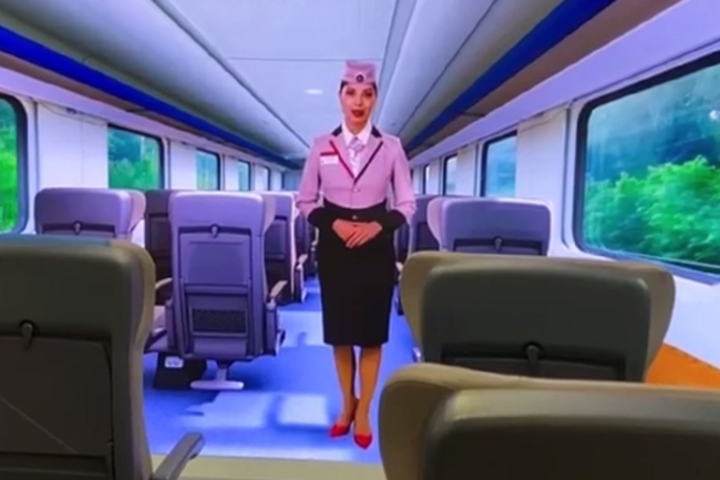 Поезд "Аврора" Москва-Санкт-Петербург