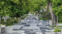 В Новороссийске запланировано благоустройство части парка Фрунзе, где ранее находился «Рыцарский зал»: жители города приглашаются к высказыванию своих идей