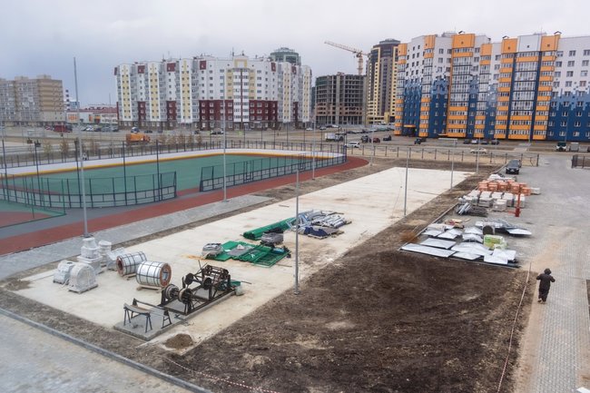 Строительство школы в Ханты-Мансийске