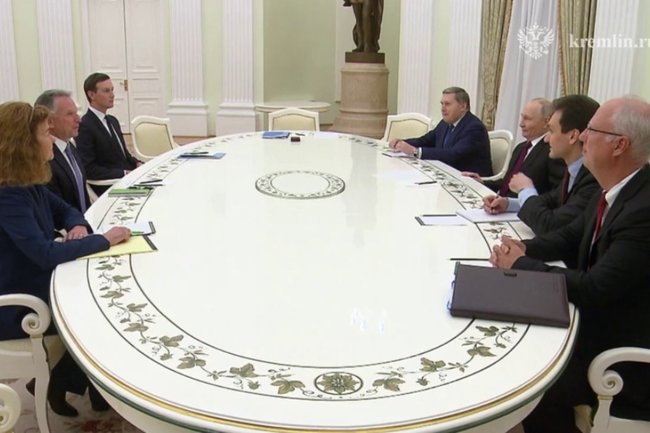 Владимир Путин / Стив Уиткофф переговоры