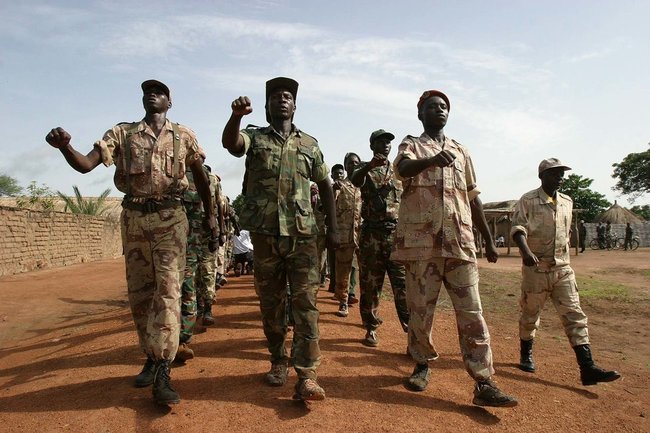 Мятежники на севере Центральноафриканской Республики