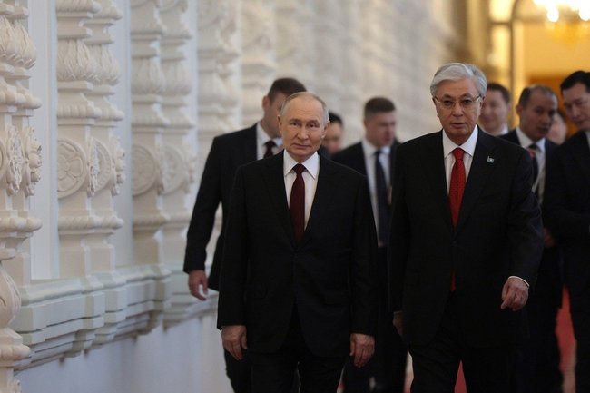 Владимир Путин / Касым-Жомарт Токаев