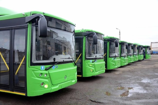 10 новых автобусов доставили в Оренбург