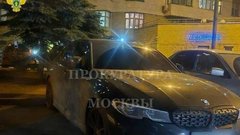 BMW, на котором скрылся убийца мотоциклиста, нашли брошенным в Москве