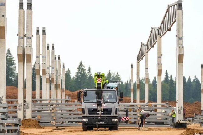 строительство / Подмосковье / индустриальный парк