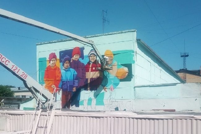 В Тюмени появится граффити на стене подстанции