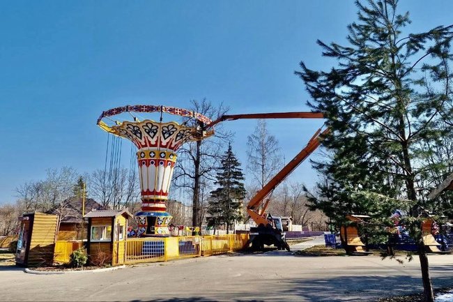 В Чебоксарах готовят парки культуры и отдых к летнему сезону