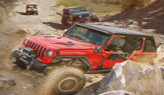 Вождение пассажирского джипа по бездорожью