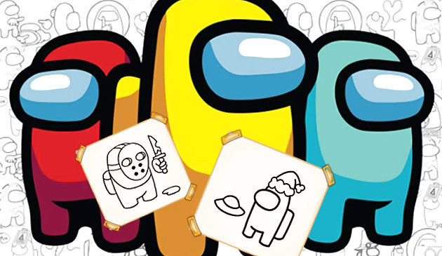 Космические войны: мультяшная раскраска