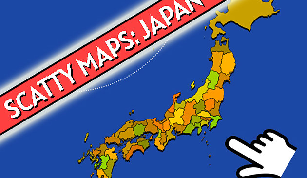 Карта областей Японии