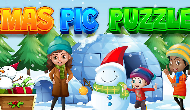 Рождественская картинка: головоломка