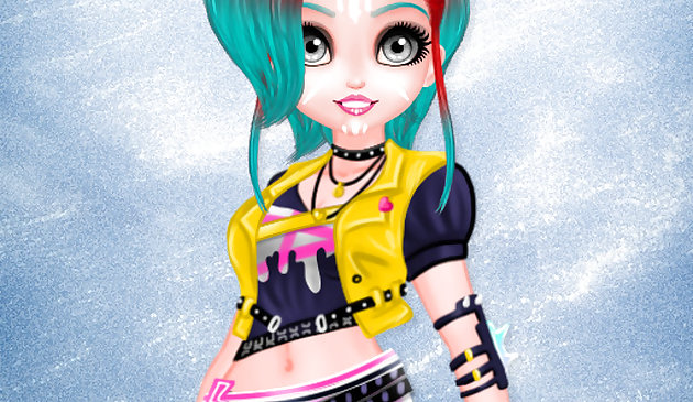 Киберпанк прическа 2200