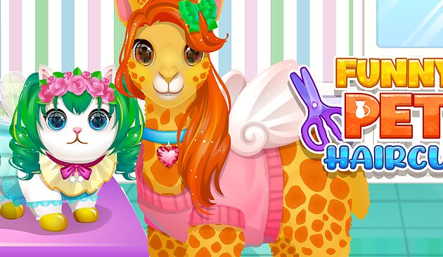 Забавная стрижка домашних животных