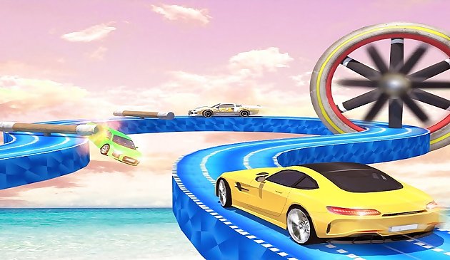 Мега рампа: автомобильные трюки гонки