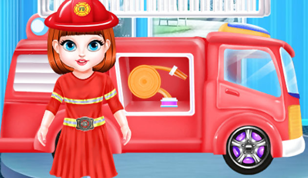Малышка Тэйлор: мечта пожарного