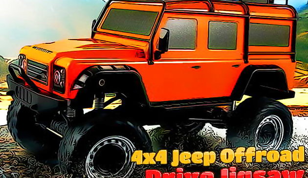 Puzzle 4x4 Jeep Offroad Drive