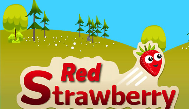 Красная клубника