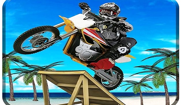 Beach Bike Stunts Game