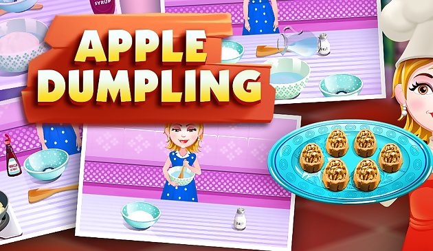 Яблочные клецки