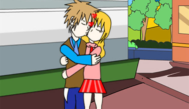 Поцелуи в музыкальном классе