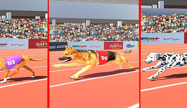 Köpek Yarışı Sim 2020: Köpek Yarışı Oyunları
