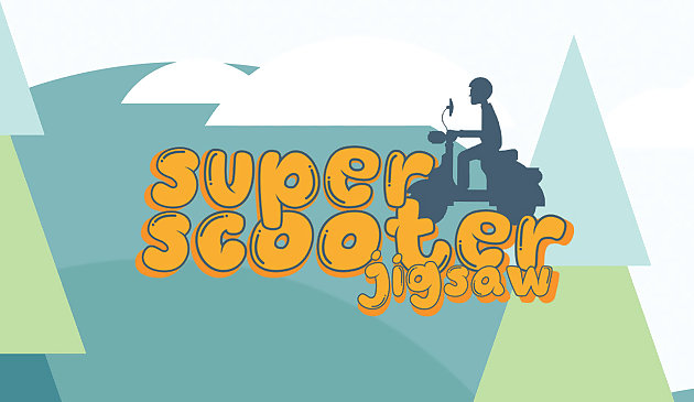 Супер скутер пазл