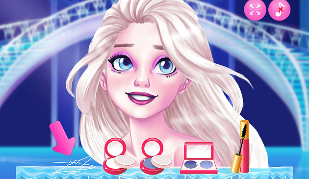 Новый макияж снежной королевы Эльзы