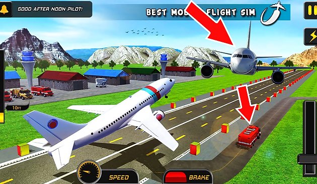 Airport Airplane Parking Game 3D