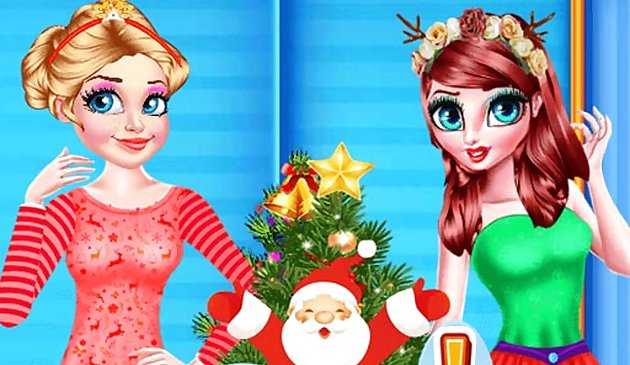 Рождественская елка сестер