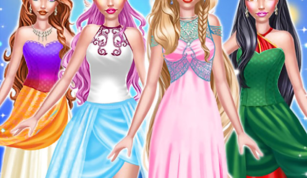 Волшебная сказочная принцесса